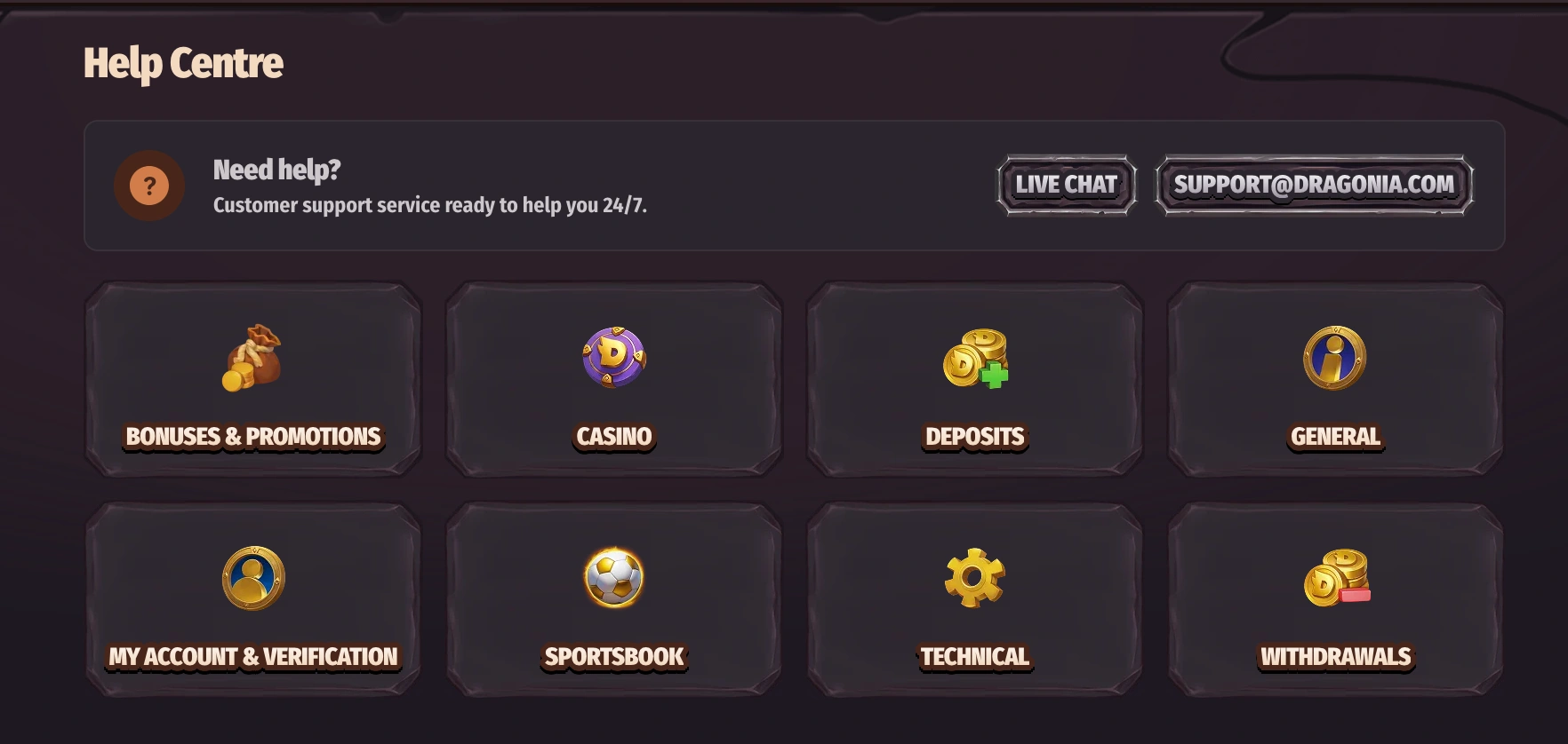 dragonia casino