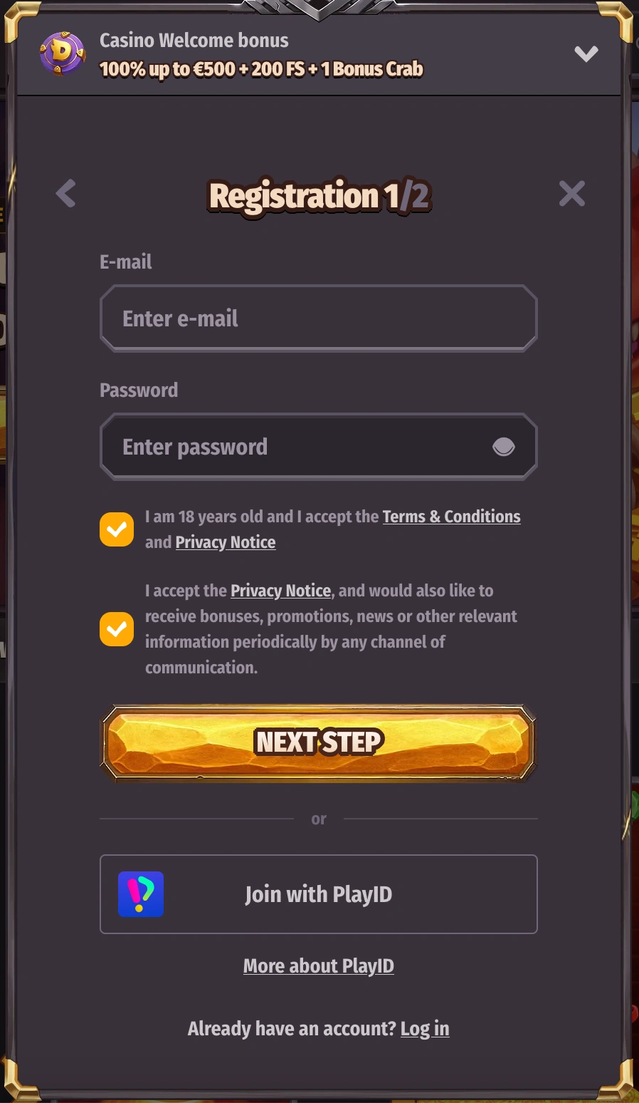 dragonia casino
